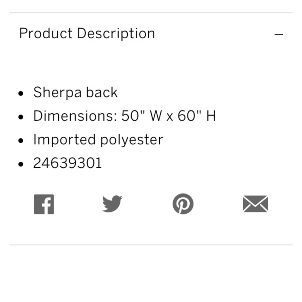 🚨SOLD LOCAL🚨NIP-PINK Cherry Sherpa Blanket - Picture 3 of 3